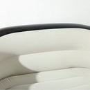 Outsunny Inflatable Chair with Soft Plush Fabric for Movie Watching, Grey