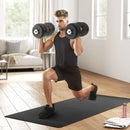 HOMCOM 30KG Adjustable Dumbbells Weight Set Hand Weight For Body Fitness