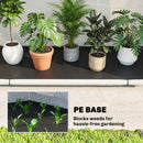 Outsunny Foldable Small Greenhouse, Mini Greenhouse With PE Base, Green