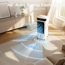 HOMCOM Portable Air Cooler, 3-In-1 Evaporative Air Cooler With 7L Water Tank