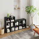 HOMCOM 6-Cube Bookshelf, Display Shelving Unit for Home Office