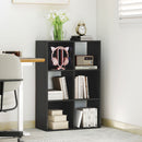 HOMCOM 6-Cube Bookshelf, Display Shelving Unit for Home Office