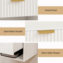 HOMCOM Floating Nightstands Set of 2, Modern Wall Mounted Bedside Tables