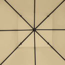 Outsunny 3x4m Gazebo Replacement Roof Canopy 2 Tier Top UV Cover