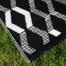 Fusion Rico Outdoor Outdoor Rug in Black
