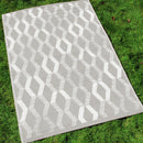 Fusion Rico Outdoor Outdoor Rug in Grey