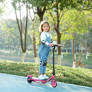 AIYAPLAY Electric Scooter for 6-14 with Dual Brakes & Colourful Light