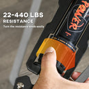 Hydraulic Chest Expander With 22-440lbs Resistance For Upper Body Exercise