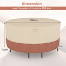 Round Patio Furniture Cover