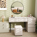 HOMCOM Round Bathroom Mirror, Modern Wall Mirror With Steel Frame, Black