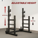 SPORTNOW Adjustable Squat Rack, Barbell Rack Stand, Max Load 300kg