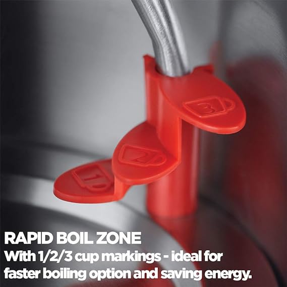 Russell Hobbs Adventure Polished Stainless Steel Electric Kettle - 3000 W, 1.7 Litre