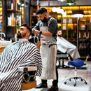 HOMCOM PU Leather Saddle Stool W/ Moulded Padded Seat Adjustable Height Pink