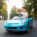 AIYAPLAY Electric Car for Kids 12V Licensed RUF GT for 3-5 Years