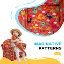 AIYAPLAY Kids Sofa Chair With Dinosaur Design For Bedroom, Playroom