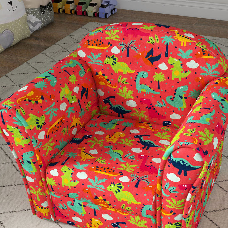 AIYAPLAY Kids Sofa Chair with Dinosaur Design for Bedroom, Playroom