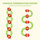 AIYAPLAY Kids Stepping Stones Balance Beam, Outdoor Indoor Sensory Toy Green