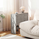 HOMCOM Wooden Folding Table Writing Desk Grey