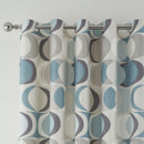 Fusion Sander Eyelet Curtains in Duck Egg