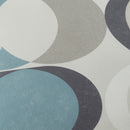 Fusion Sander Eyelet Curtains in Duck Egg
