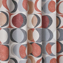 Fusion Sander Eyelet Curtains in Spice