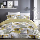 D & D Saldana Duvet Cover Set in Ochre