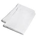 Serene Plain Dye Pair of Housewife Pillowcases in White