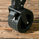 Outsunny Foldable Garden Cart, Outdoor Utility Wagon With Carry Bag, Khaki