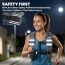 HOMCOM 5KG Weighted Vest with Adjustable Straps, Pocket, Reflective Strips