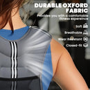 HOMCOM 5KG Weighted Vest with Adjustable Straps, Pocket, Reflective Strips