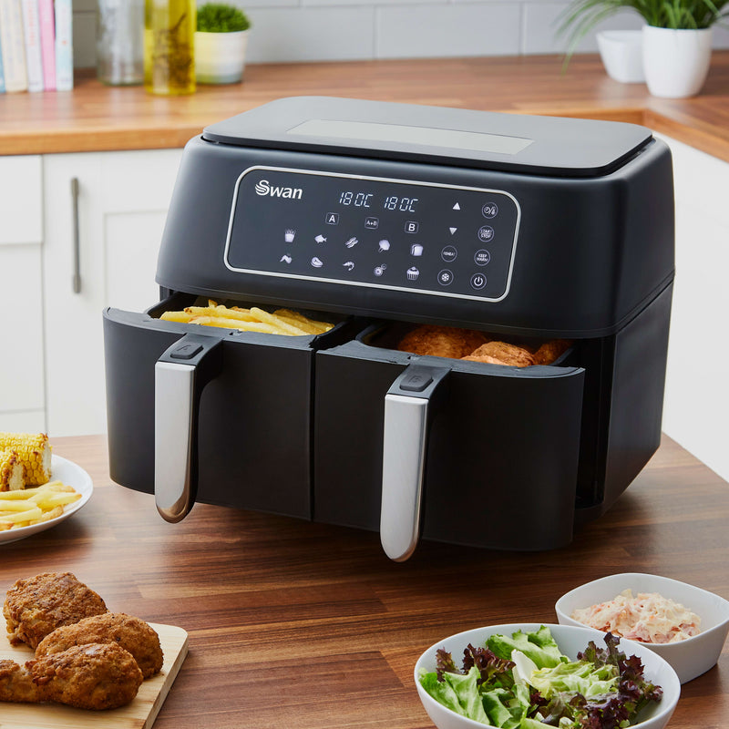 Swan Duo 13 in1 8L Dual Basket Air Fryer