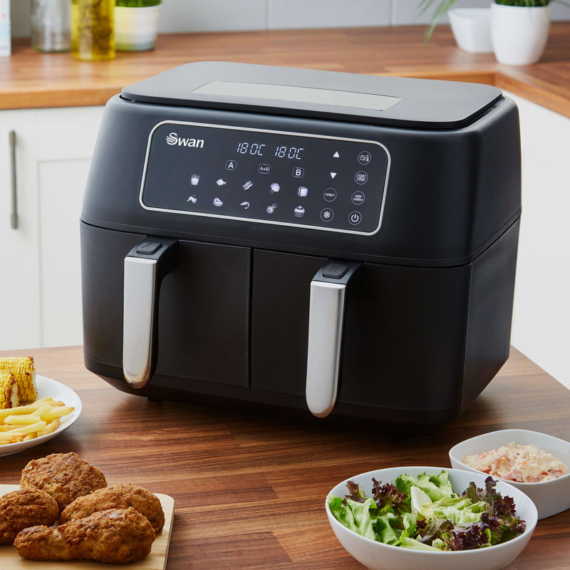 Swan Duo 13 in1 8L Dual Basket Air Fryer