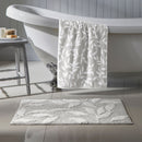 D & D Sandringham Bath Mat in Grey