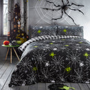 Bedlam Spiders Duvet Cover Set in Grey