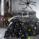 Bedlam Spiders Duvet Cover Set in Grey