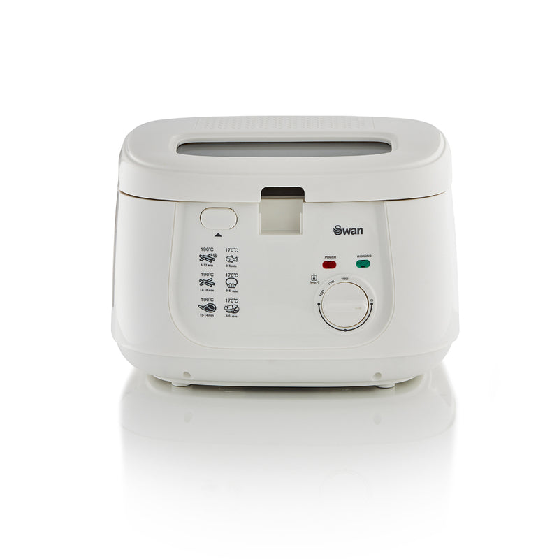 Swan Fryer Square 2.5L  - White