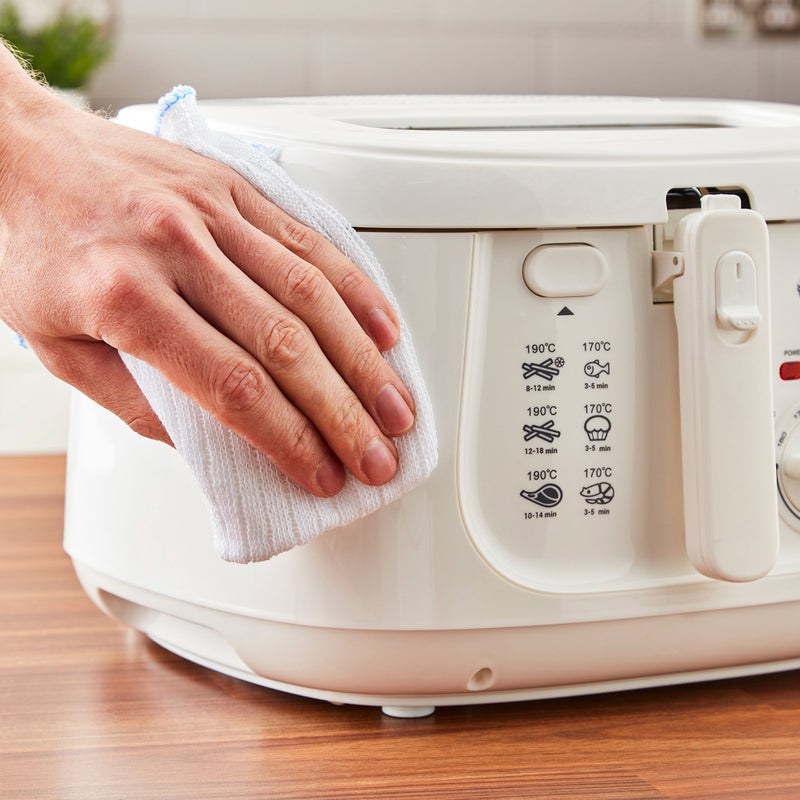 Swan Fryer Square 2.5L  - White