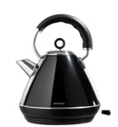 Daewoo Kensington 1.7l 3kw Pyramid Kettle Black