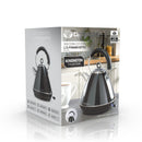 Daewoo Kensington 1.7l 3kw Pyramid Kettle Black