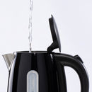 Daewoo Kensington 1.7L Black Jug Kettle 3KW