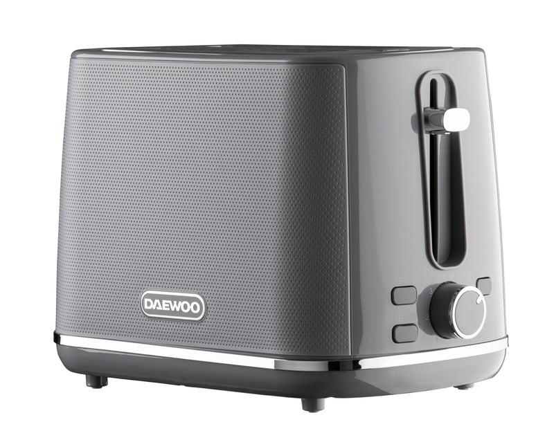Daewoo Sterling 2 Slice Toaster - Grey