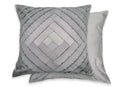 Serenity - Pleated Cushion Cover in Grey