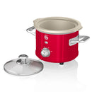 Swan Slow Cooker Retro 1.5L  - Red