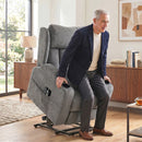 HOMCOM Power Recliner Chair W/ Massage And Heat, Electric Lift Chair, Grey