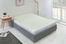 Fleecy Underblanket Mattress Topper in Cream