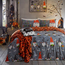 Bedlam Scary Gonks Duvet Cover Set in Grey