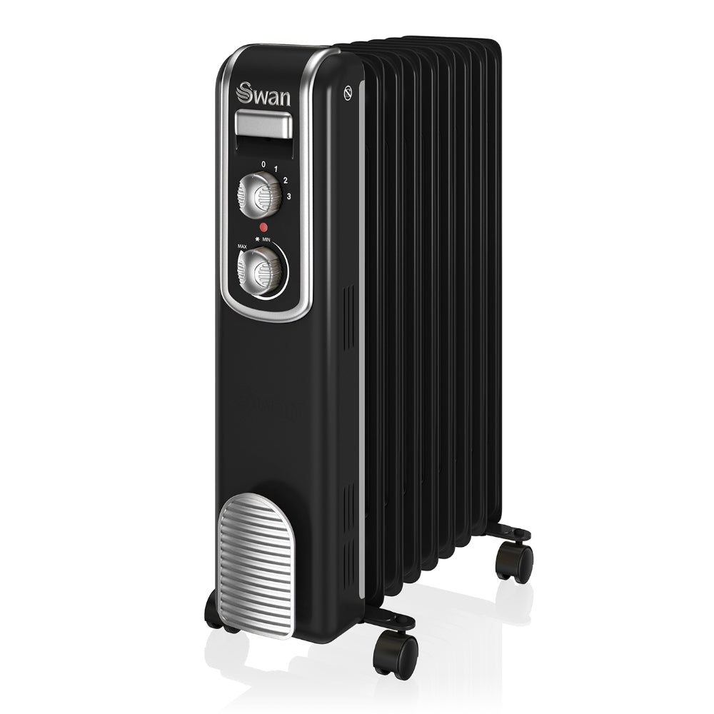 Swan Oil Filled Radiator 2000W - Black
