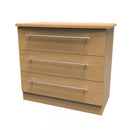 Sofia Ready Assembled 3 Drawer Chest in Modern Oak