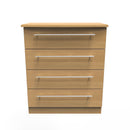 Sofia Ready Assembled 4 Drawer Chest in Modern Oak