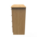 Sofia Ready Assembled 4 Drawer Chest in Modern Oak